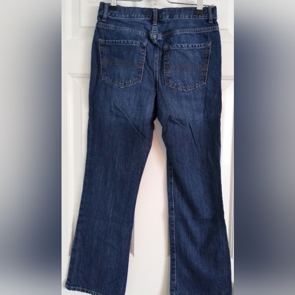 Lot of 4 Boys bootcut blue jeans sz 12 Husky - Picture 7 of 11